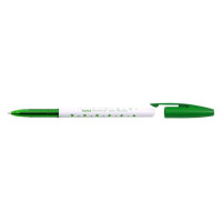 Długopis jednorazowy TOMA Superfine w gwiazdki zielony