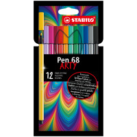 Flamaster STABILO Pen 68 ARTY kpl. 12szt. mix kolorów