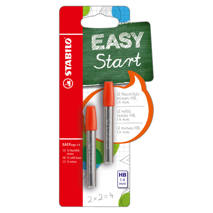 Grafity do ołówka STABILO EASYergo 1,4mm HB 12szt. B-46914-10