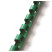 Grzbiety do bindowania ARGO 22mm zielone plastikowe 50szt