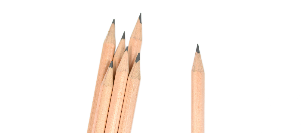 Odmiana słowa „ołówek” przez przypadki