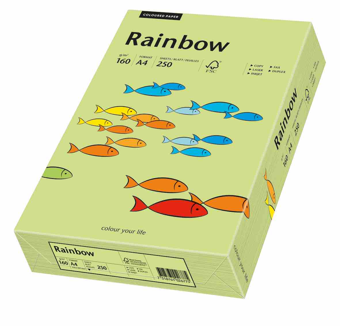 ryza papieru kolorowego Rainbow 