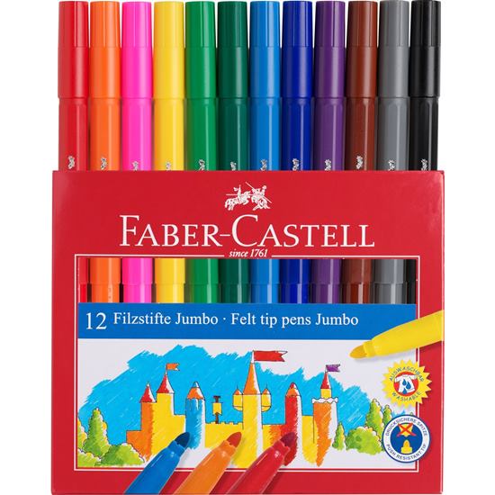 Flamastry do rysowania dla dzieci Faber-Castell