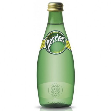 Woda w szklanej butelce Perrier