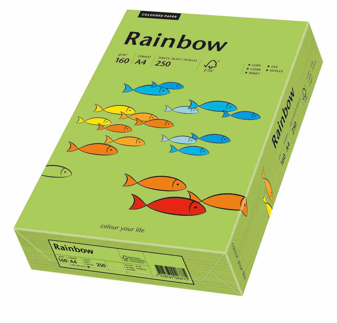 ryza papieru kolorowego A4 rainbow 