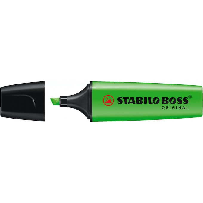 Zakreślacz Stabilo Boss zielony