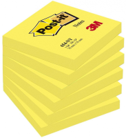 Karteczki samoprzylepne Post-it 76x76mm jaskrawy żółty 3M-70007028049