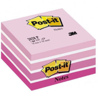 Karteczki samoprzylepne Post-it 76x76mm różowa kostka 3M-UU009542984