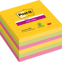 Karteczki samoprzylepne Post-it Super Sticky 101ｘ101mm CARNIVAL 3M-51141998855