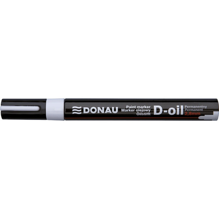 Marker olejowy DONAU D-oil 2,8mm biały