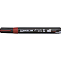 Marker olejowy DONAU D-oil 2,8mm okrągły czerwony