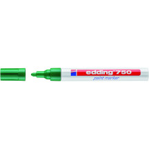 Marker olejowy EDDING E-750 2-4mm okrągły zielony
