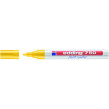 Marker olejowy EDDING E-750 2-4mm okrągły żółty