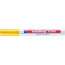 Marker olejowy EDDING E-750 2-4mm okrągły żółty