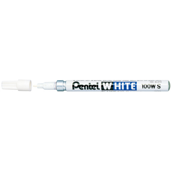 Marker olejowy PENTEL X100W-S cienka precyzyjna końcówka biały
