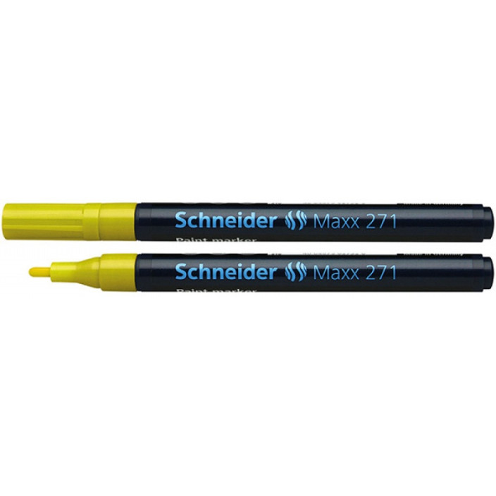 Marker olejowy SCHNEIDER Maxx 271 1-2mm żółty