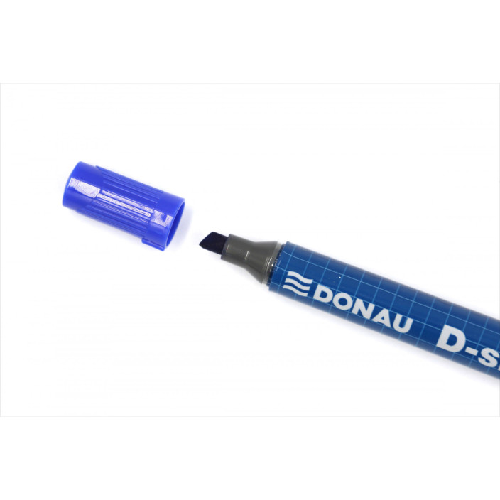Marker permanentny DONAU D-signer ścięty niebieski