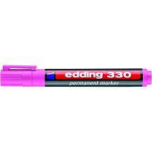 Marker permanentny EDDING 330 1-5mm ścięty różowy