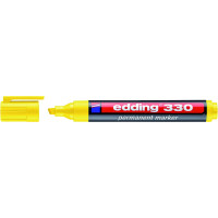 Marker permanentny EDDING 330 1-5mm ścięty żółty