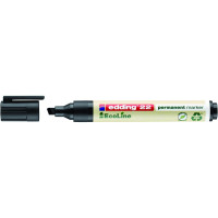 Marker permanentny EDDING Ecoline 22 1-5mm ścięty czarny