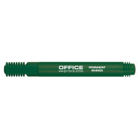 Marker permanentny OFFICE PRODUCTS okrągły zielony
