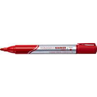 Marker permanentny RYSTOR RMP-1 czerwony