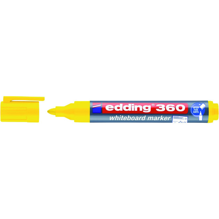 Marker suchościeralny EDDING e-360 1,5-3mm okrągły żółty