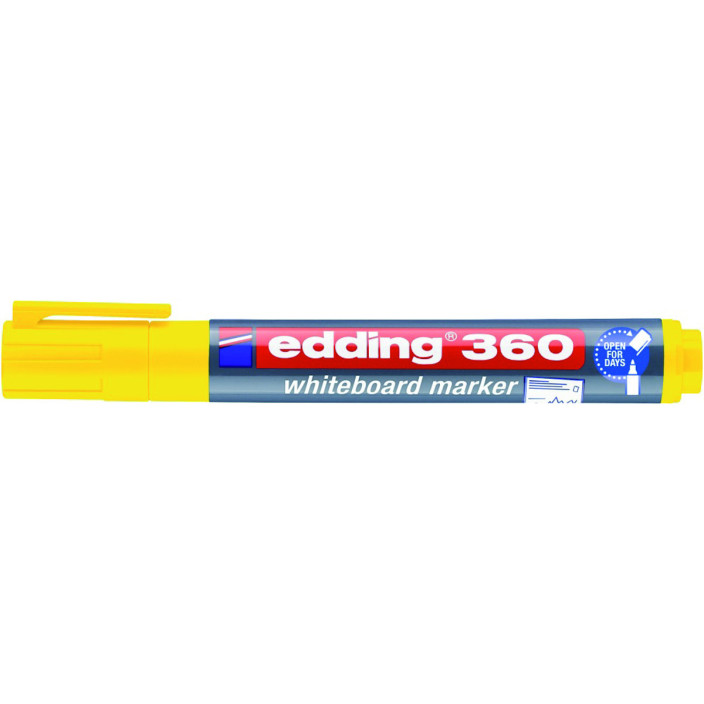 Marker suchościeralny EDDING e-360 1,5-3mm okrągły żółty