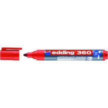 Marker suchościeralny EDDING e-360 1,5-3mm okrągły czerwony