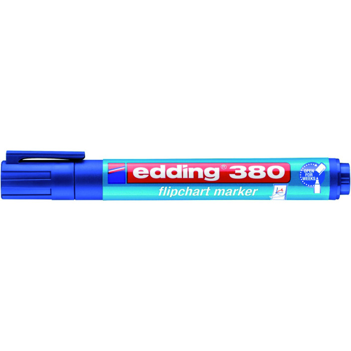 Marker suchościeralny EDDING E-380 1,5-3mm okrągły niebieski