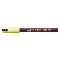 Marker UNI Posca PC-1MR z farbą plakatową pastelowy-żółty