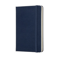 Notatnik MOLESKINE Classic P 9x14cm twardy gładki 192 strony niebieski