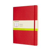 Notatnik MOLESKINE Classic XL gładki 19x25cm 192 strony czerwony 