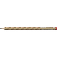 Ołówek drewniany STABILO EASYgraph S Metallic HB dla praworęcznych złoty 326/20-HB