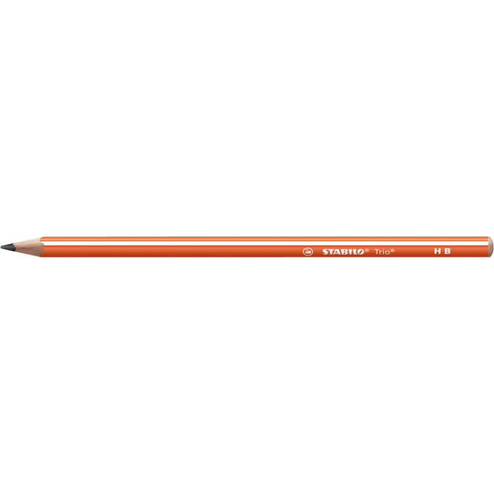 Ołówek drewniany STABILO Trio HB 369/03-HB pomarańczowy