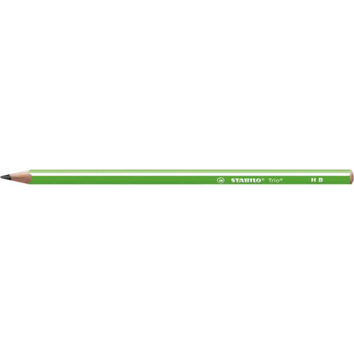 Ołówek drewniany STABILO Trio HB 369/04-HB zielony