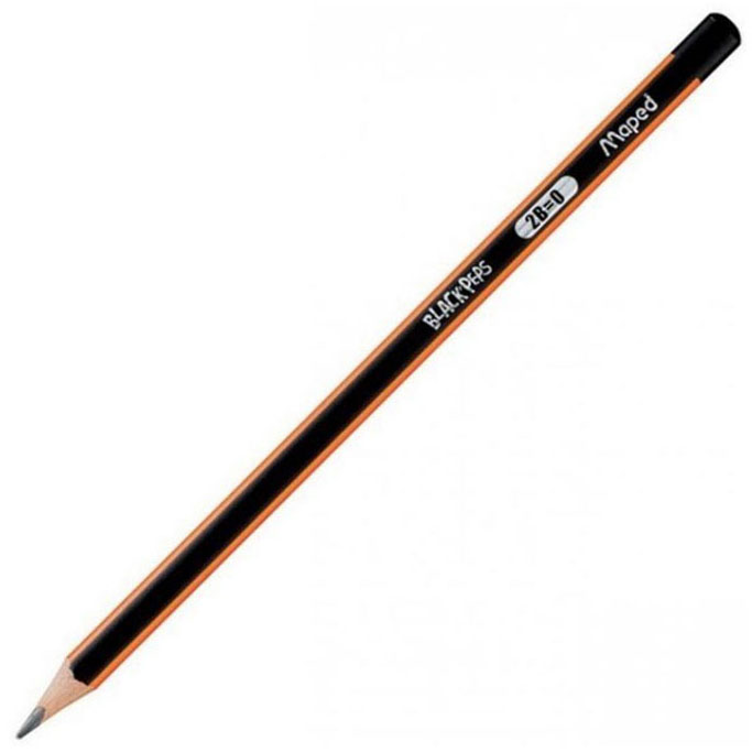 Ołówek Maped Blackpeps 2B