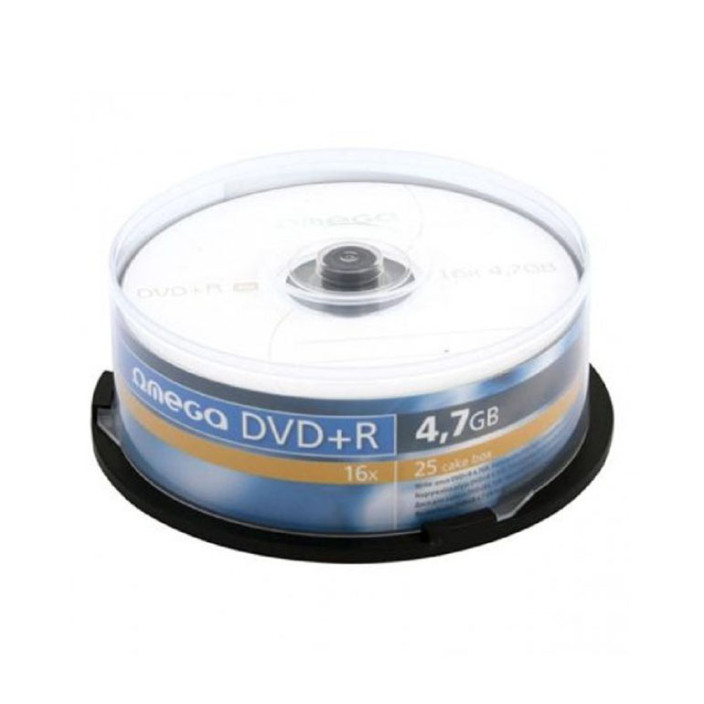 Płyta DVD+R OMEGA 4,7GB/120min cake 25szt.
