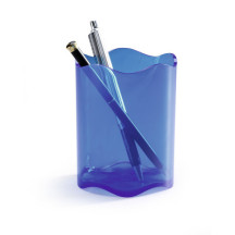 Pojemnik na długopisy DURABLE Trend transparentny niebieski 