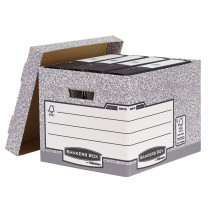 Pudło archiwizacyjne ze zdejmowanym wiekiem FELLOWES Bankers Box System z FSC FastFold op. 10 sztuk