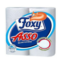 Ręcznik kuchenny FOXY ASSO biały bez nadruku 2szt.
