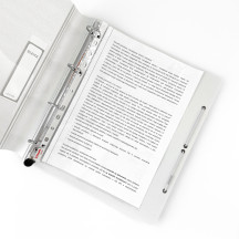 Segregator ringowy LEITZ Active Style SoftClick A4 52mm biały 42450004