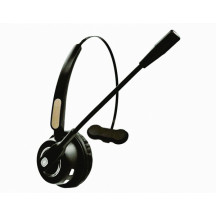 Słuchawki bezprzewodowe MEDIARANGE z mikrofonem czarno-szare