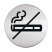 Tabliczka DURABLE Picto „Zakaz palenia” okrągła 491123