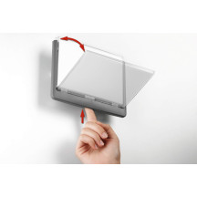 Tabliczka przydrzwiowa DURABLE Click Sign 149ｘ105,5mm biała