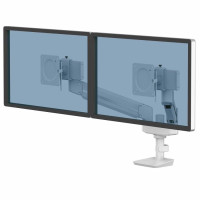 Uchwyt na 2 monitory kompaktowy TALLO FELLOWES biały 8614801