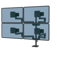 Uchwyt na 4 monitory FELLOWES TALLO Modular 4FFS czarny