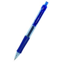 Długopis żelowy Q-CONNECT 0,5 mm niebieski z zawieszką