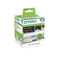 Etykiety DYMO 89x36mm S0722400 99012 białe adresowe L 2szt.