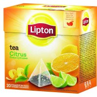 Herbata czarna LIPTON Owoce Cytrusowe 20szt.